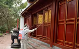 Nhiều di tích ở Hà Nội hoàn tất phun khử khuẩn phòng chống Covid-19